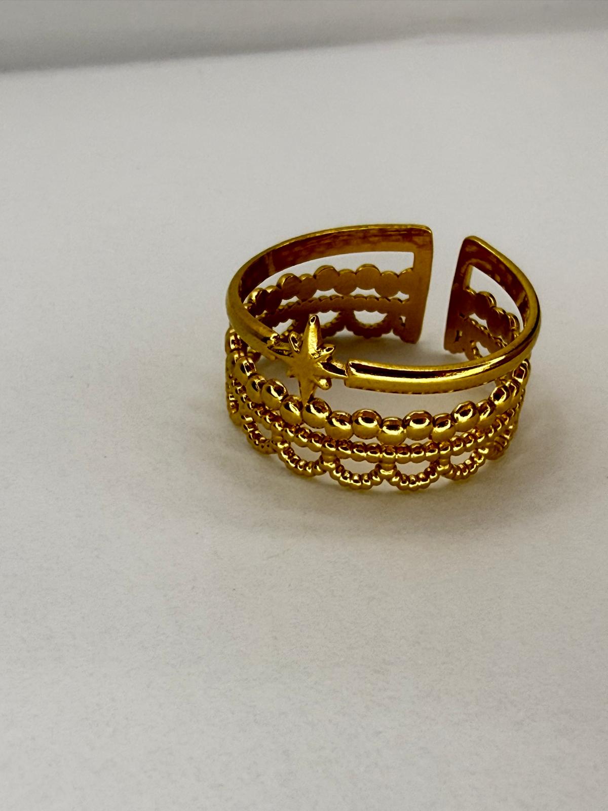 Anillo Gold Queen