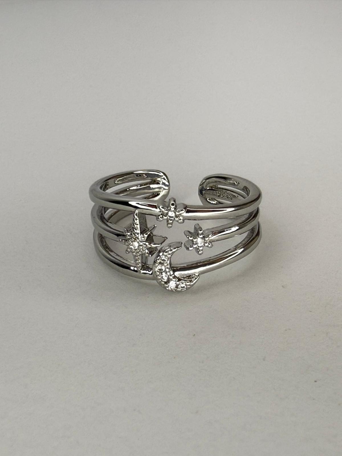 Anillo Silver Starry