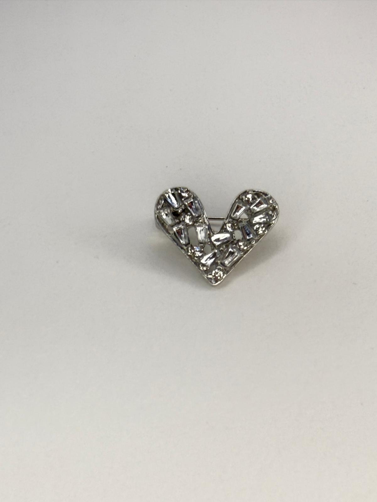 Broche Silver Heart