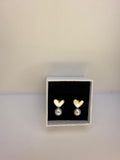 Pendientes White Love
